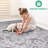 Loom & Grey/Silver/ 2X8 Area Rug - Non-Shedding, Stain , Gives A Warm Feeling To Living Room, Bedroom, Dining Home Office Improves Look