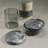 4.5' Round Marble Coasters, Set of 4-112296639