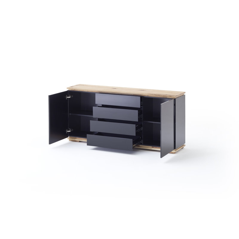 Dacian 172cm Sideboard, Black