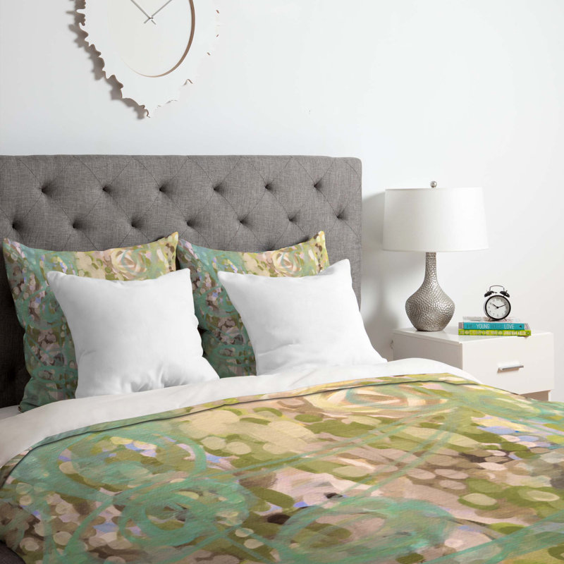 Stephanie Corfee Polyester Abstract Duvet Cover, King Duvet Cover + 2 King Shams