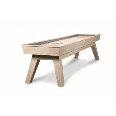 Doc & Holliday George 12' Shuffleboard Table In Natural Ash
