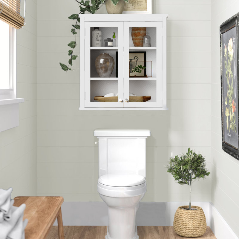 Carruthers 68.58cm x 73.66cm Wall Mounted Cabinet