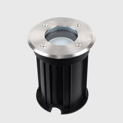 Black Aluminum Well Light