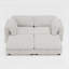 Canapé modulaire modulaire, siège de canapé convertible avec rangement, ensemble canapé-lit modulaire, combinaisons modulaires flexibles en tissu pour le salon (4 sièges)-1600591667
