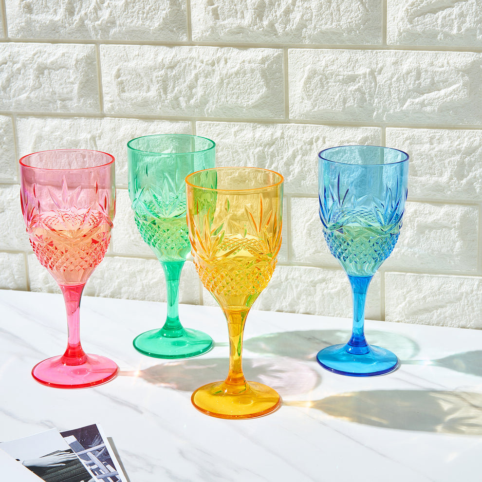 Dakota Fields Colita 12oz. Acrylic Cordial Glass Set | Wayfair