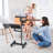 45'' H x 18.9'' W Laptop Cart with Wheels