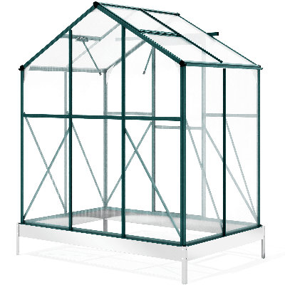 6 Ft W x 4 Ft D Greenhouse