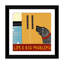«Life's Big Problems Banner» par Stephen Huneck, reproduction d'art sur toile tendue-117596017-63148060-63148043