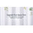 Floral Shower Curtain with Hooks Included-1706553759