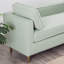 Banc de bout en lin Modern Minimalist-102030343