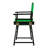 18" Folding Director Chair-19623332-19623337