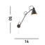 Hardwired Wall Mounted Picture Light-763289425