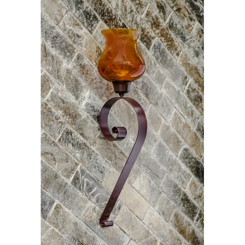 32'' H Wall Wall Sconce, Chocolate