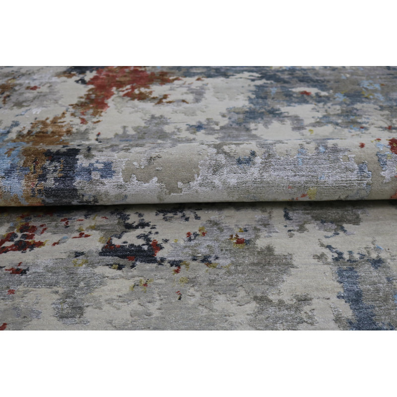 Abstract Area Rug, Rectangle 9' x 12'