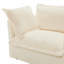 Canapé Koala LSF avec 1 coussin - crème-1080963419
