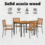 5 Piece Garden Dining Set-1559456634