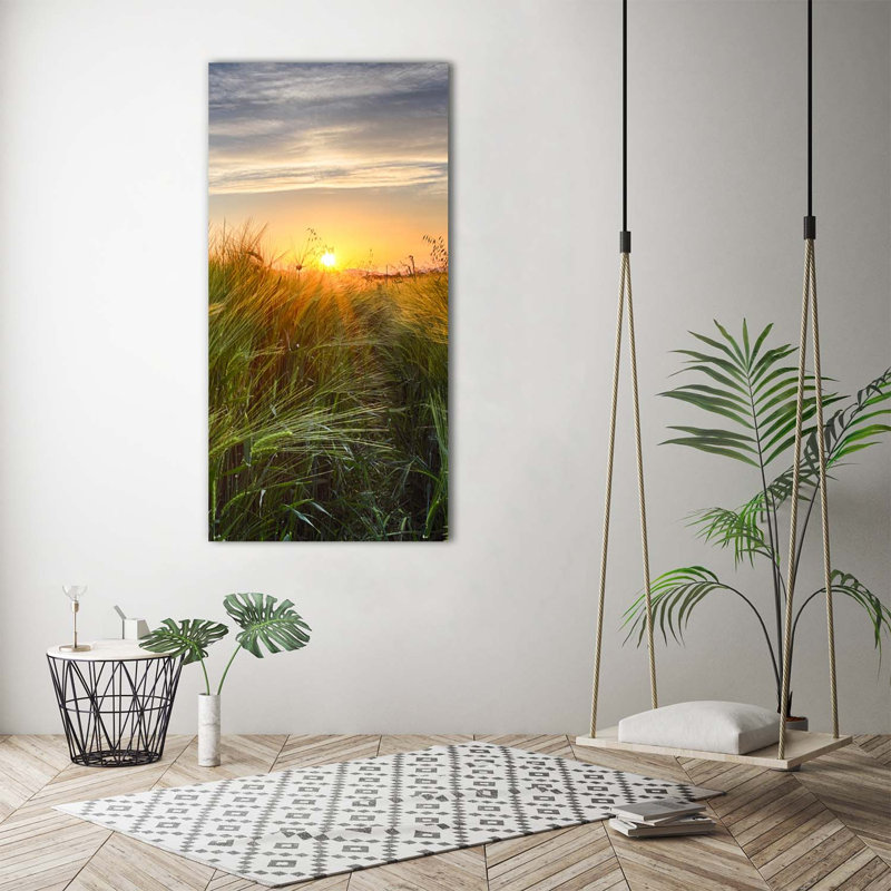 Wheat Field - Wrapped Canvas Print