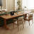 Light walnut Rectangular Solid Wood desk-109694234