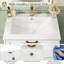 Meuble-lavabo mural 24 po avec lavabo et meuble-lavabo mural 24 po