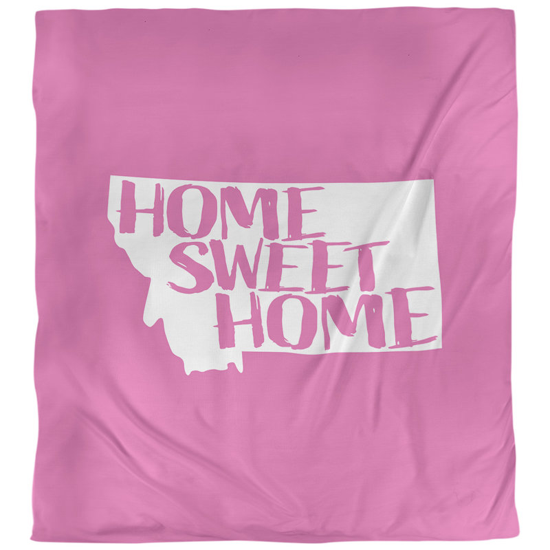 Housse de couette montana doux, Housse de couette pour grand lit, Rose, Microfibre