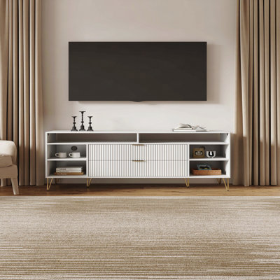 Meuble télé blanc