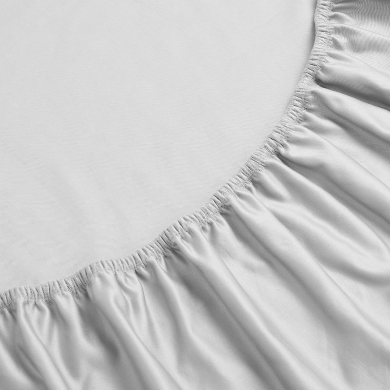  Ensemble de draps Luxury, Ensemble de draps pour lit très grand californien, Platine