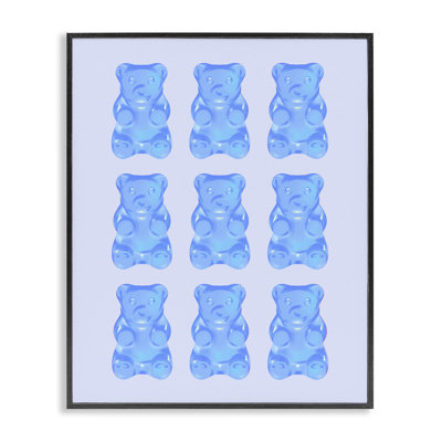  «Blue Candy Bears», estampe numérique de House of Lulu