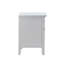 Table de chevet 3 tiroirs Hammond G0091-N - blanc