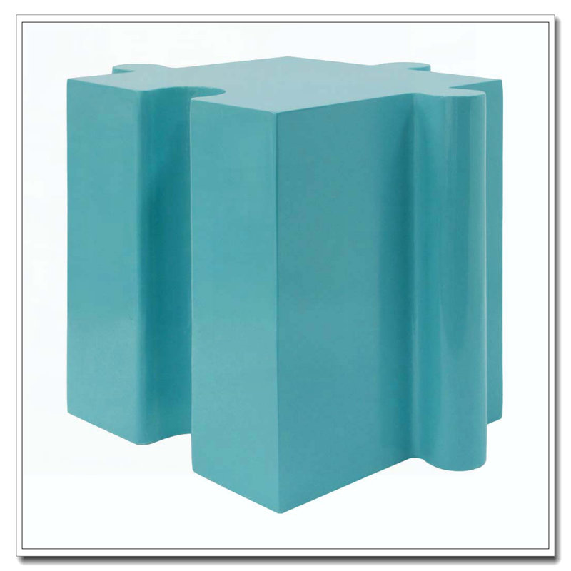 Table d'appoint Art, Bleu clair