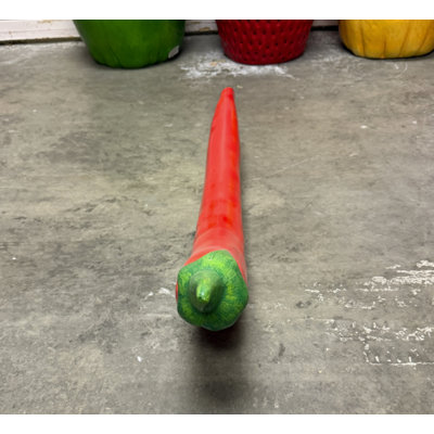 Red Chili Pepper Over Sized Vegetable Statue