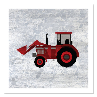 In Red 'Red 3' Wall Decal