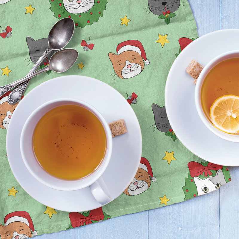 Waffle Tea Towel Kitchen Towel, Cotton Twill