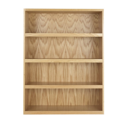3 Compartment Manufactured Wood Shelving Unit