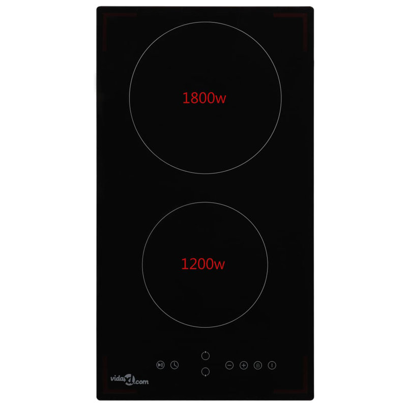 Symple Stuff 3000W Electric Double Burner