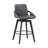 Allyssa Swivel Counter or Bar Height Bar Stool with Arms and Footrest in Faux Leather and Wood-296760385-296849152-296849154