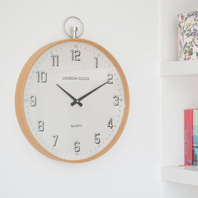 Solid Wood Wall Clock