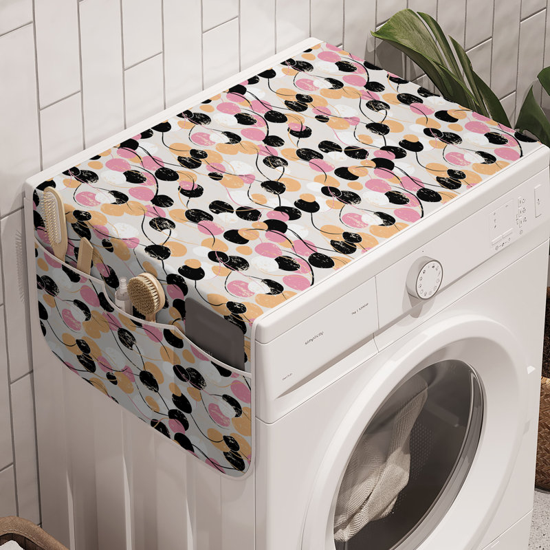 East Urban Home Grunge Washing Machine Organizer Pack of 2 47" x 18.5"