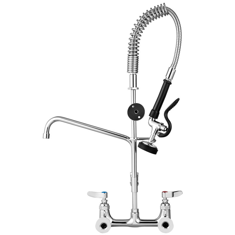 Robinet de cuisine à poignée double VEVOR