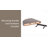 Floating Half-Circle Corner Ledge Shelf Set-1122979665