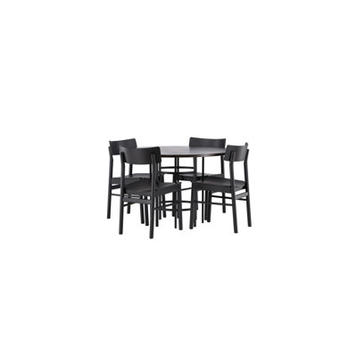 Hicksley 4 -Person Dining Set