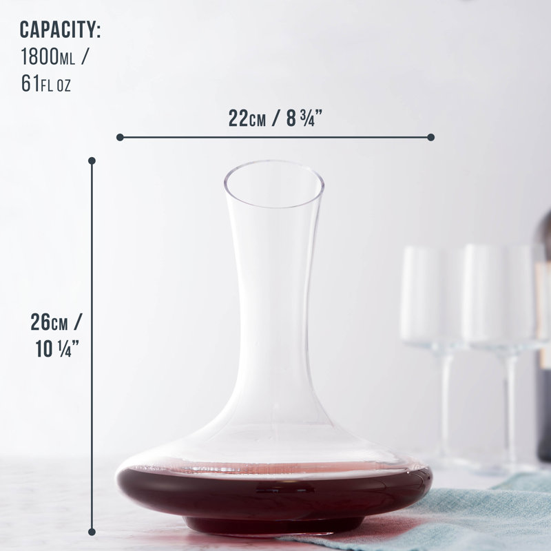 4 Piece Wine Decanter Set