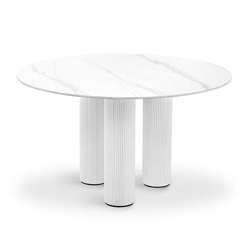 Donda Round Dining Table, 59.1" W x 59.1" L