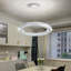 Lustre moderne en cristal noir-1692604685