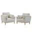 Fauteuil d'appoint de 41 pouces, canapé à assise profonde, fauteuil confortable avec coussin décoratif pour salon, chambre à coucher, fauteuils de lecture rembourrés-2043635778