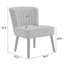 Chaise avec dossier Shellback, chaise d'appoint, chaise d'appoint moderne, chaise rembourrée-649181033