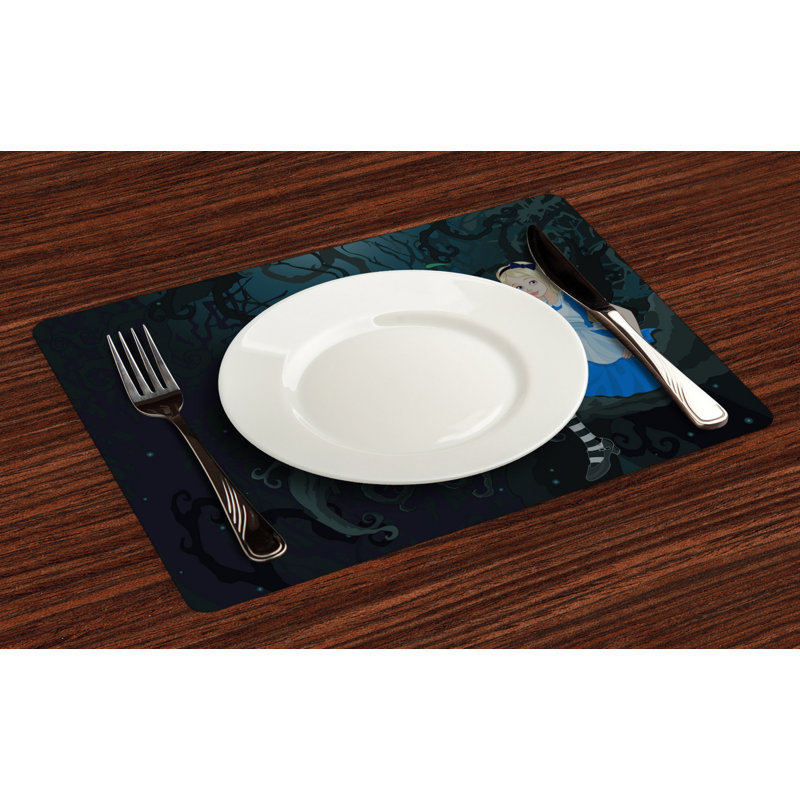 Saratoga Colourful Fairytale Kids Placemat