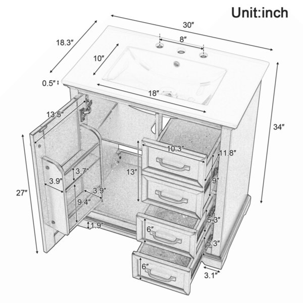 Dimensions du produit