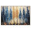 «Dusk & Dawn Trees», art floral bleu par Art Remedy