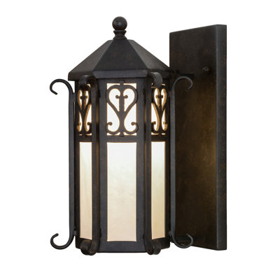 1 - Light Outdoor Wall Lantern
