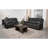 Forrest Grey 2-Piece Motion Reclining Sofa Set